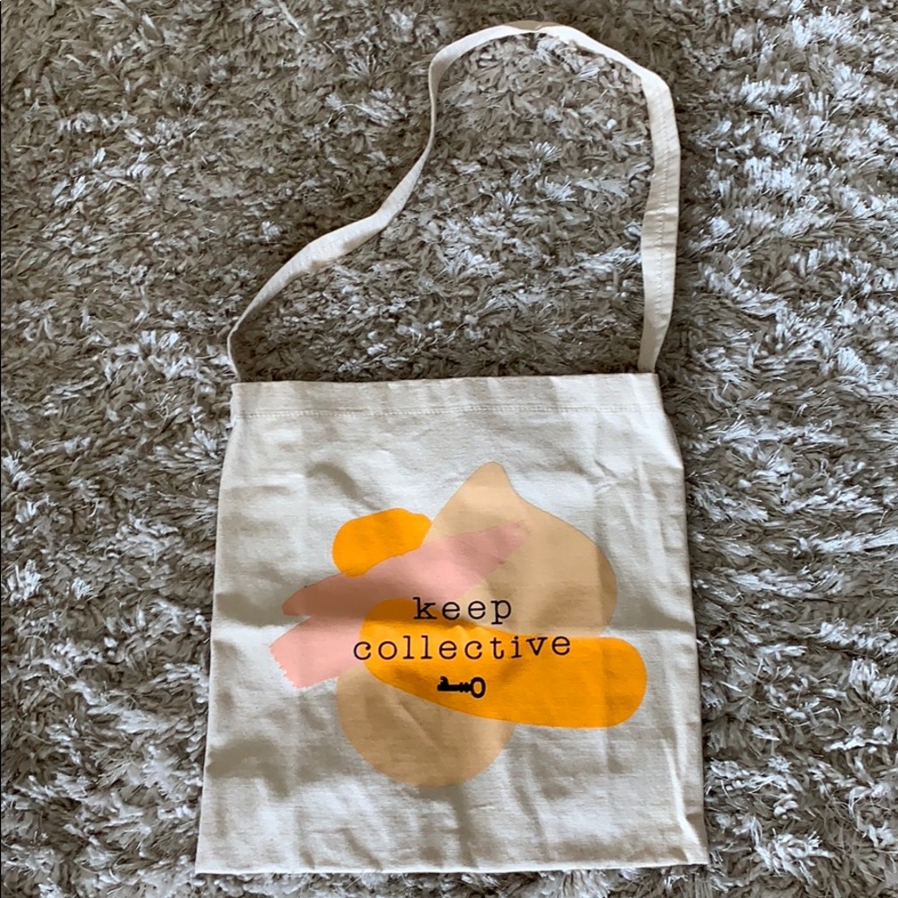 Keep Collective canvas tote